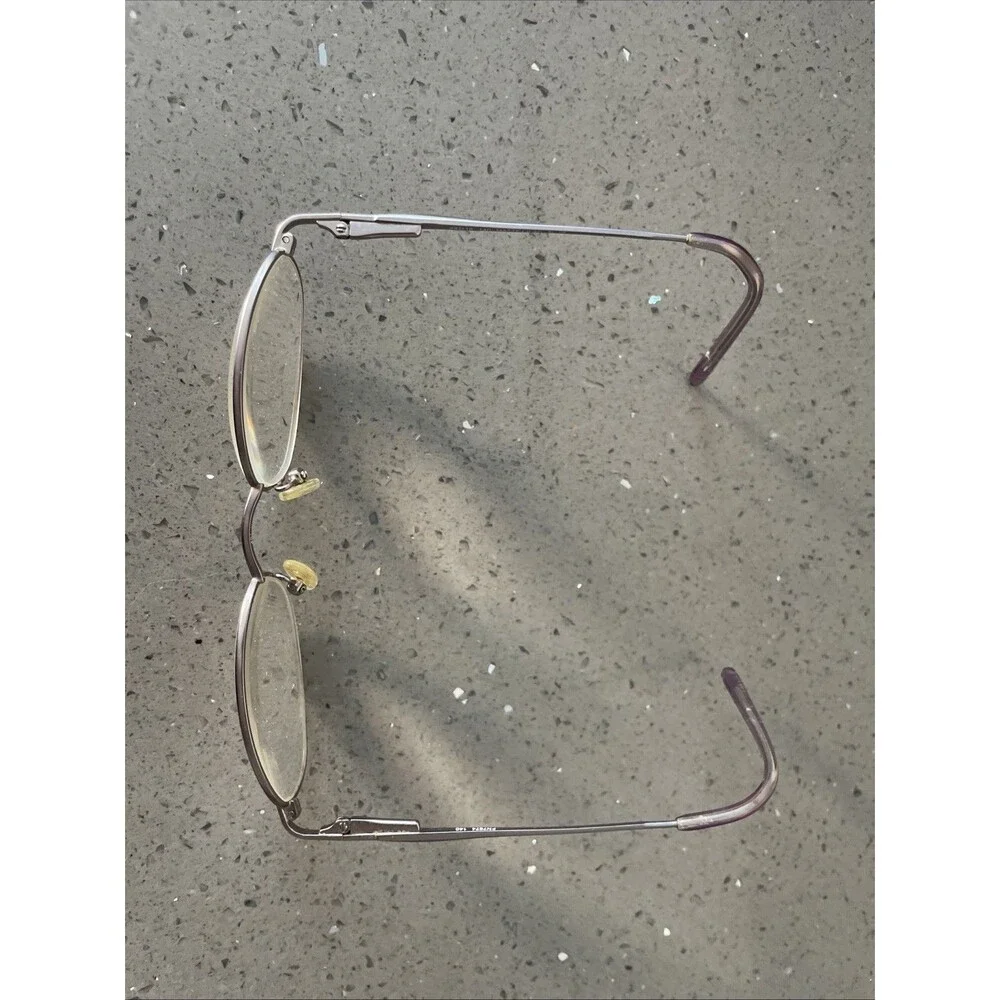 Enhance EN7674 Matte Lilac Eyeglasses Frames ONLY Metal Oval 49-18-140 full rim